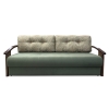 Прямой диван Анкона Д Зеленый