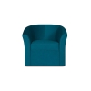 Кресло Андерсен с пуфом Бирюзовый