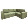 Угловой диван Лемвиг Зеленый рогожка