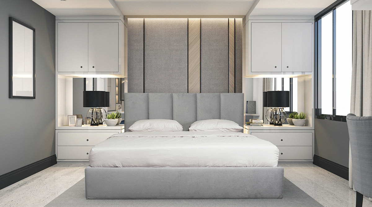 Кровать Райд в интерьере 1