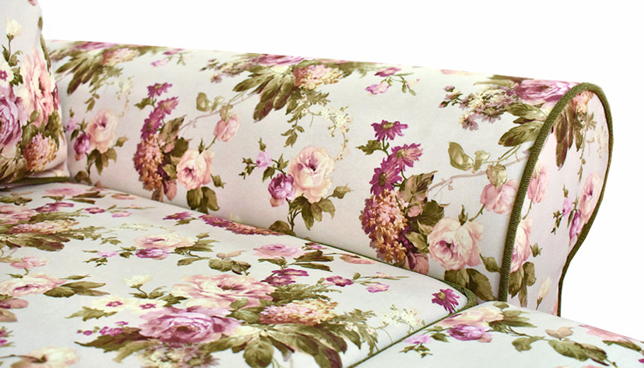 Халланд Диван с мягкими подлокотниками (Романтик с кантом)