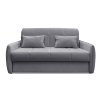 Прямой диван Креско 1400 М NEW  Серый велюр