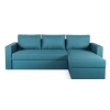 Угловой диван Лунден Бирюзовый