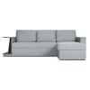 Диван угловой Берг Светло-серый