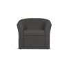 Кресло Андерсен с пуфом  Тёмно-серый