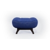 Космо пуф Синий велюр