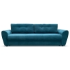 Прямой диван Амстердам Бирюзовый велюр