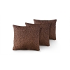 Три декоративные подушки GOLDEN коричневый
