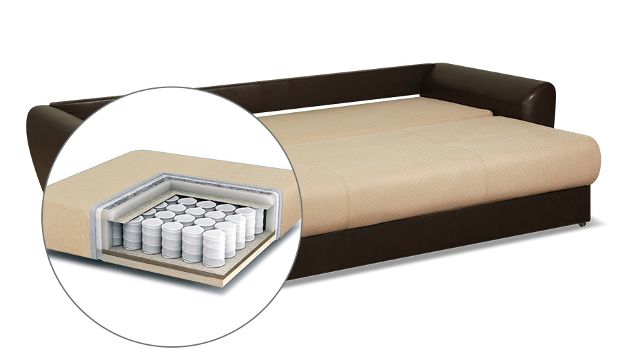 Ницца Диван с независимым пружинным блоком