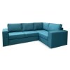 Угловой диван Лемвиг Бирюзовый
