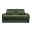 Прямой диван Креско 1400 М NEW  Зеленый велюр