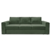 Прямой диван Йеллинг 2 Велюр Зеленый 