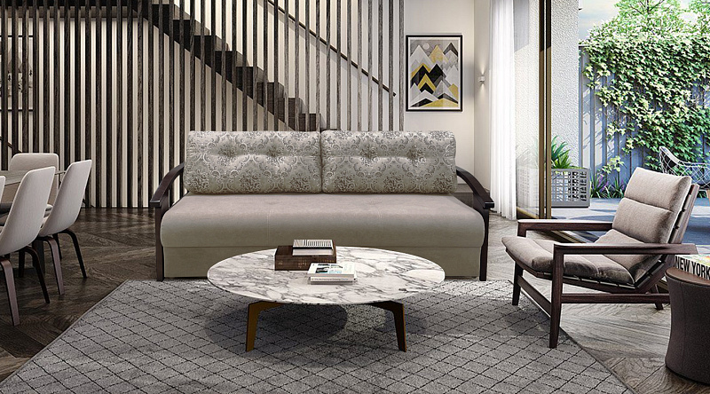 Прямой диван Анкона Д, рис.14