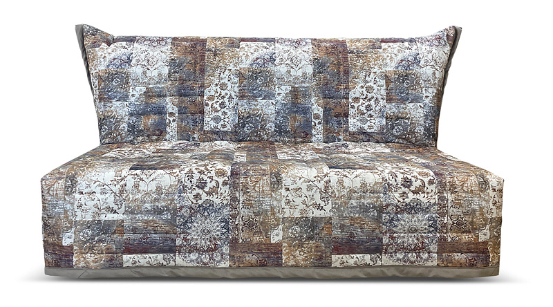 Маленький Прямой диван аккордеон Креско Б со съемным чехлом 