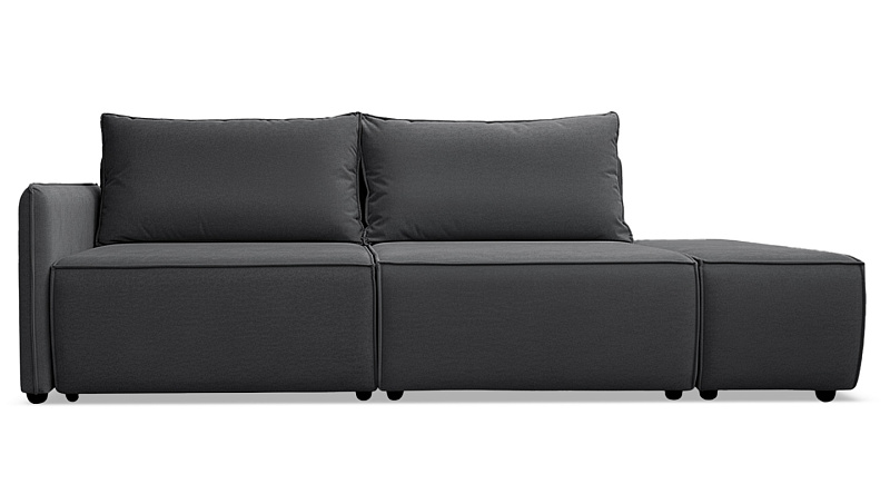 Прямой диван Киото с пуфом