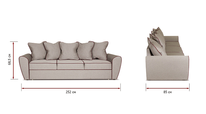 Прямой диван Питео, рис.8