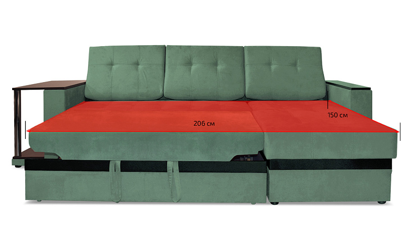 Угловой диван Атланта со столиком, рис.11