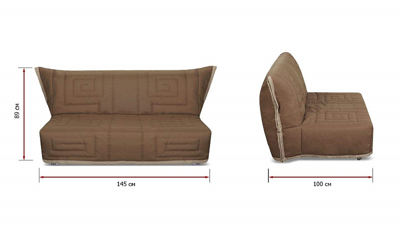 Прямой диван аккордеон Креско Б, рис.7