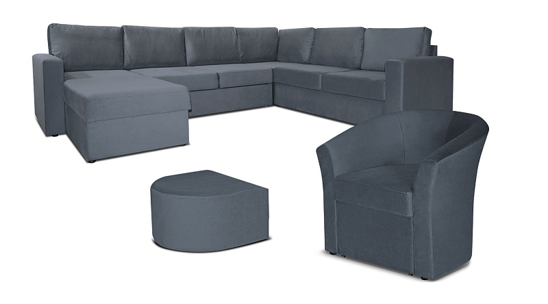 Кресло Андерсен с пуфом, рис.6