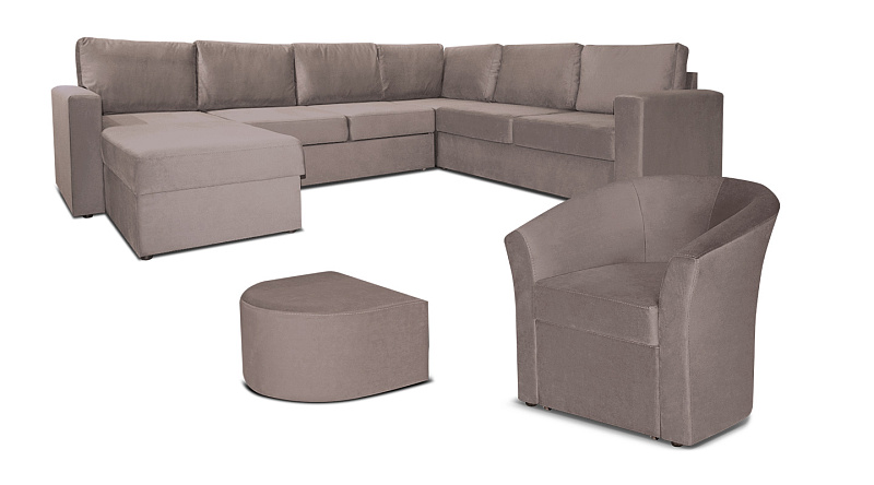 Кресло Андерсен с пуфом, рис.6