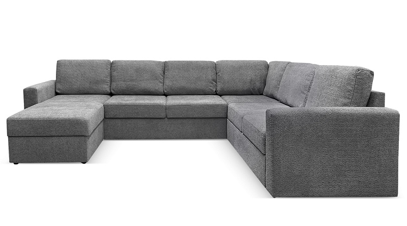 Большой П-образный диван Стаббен с блоком независимых пружин