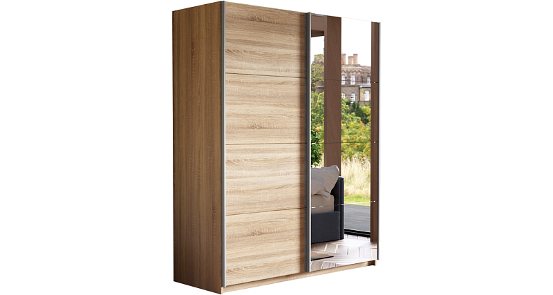 Шкаф-купе Прайм 1400*2300*570