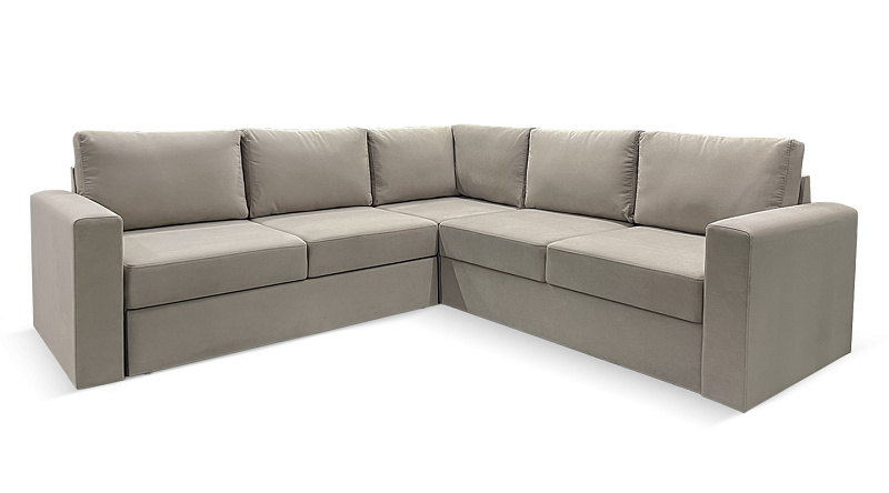 Угловой диван Ольборг с блоком независимых пружин