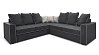 Большой Угловой диван с полкой в углу Кируна